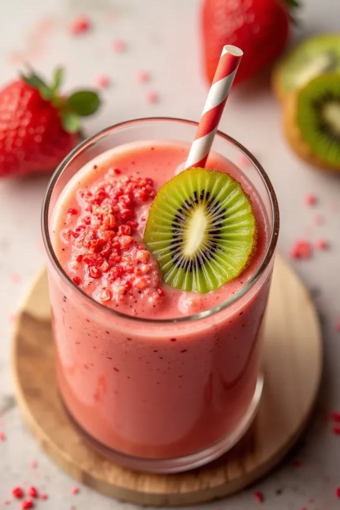 Kiwi Strawberry Splash Smoothie