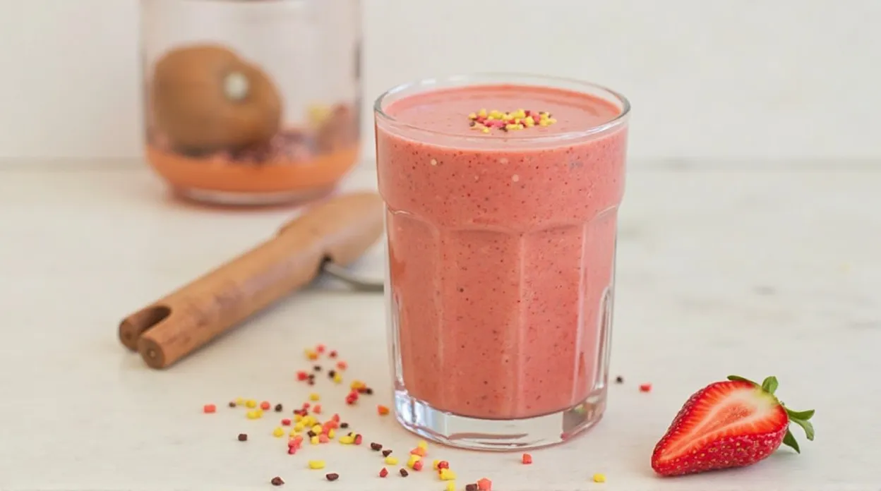 Kiwi Strawberry Splash Smoothie