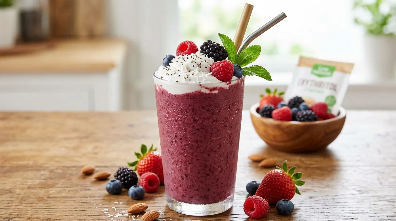 Low-Carb Berry Blast