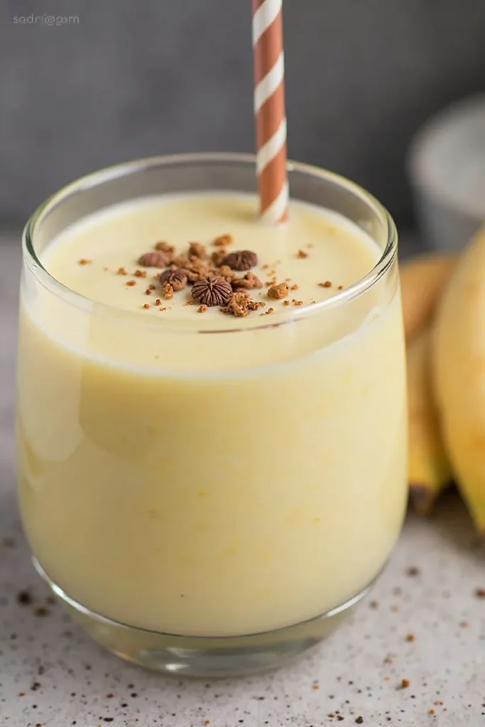 Mango Banana Coconut Milk Smoothie