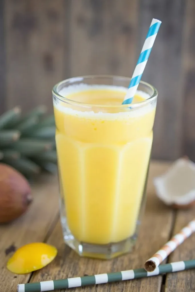 Mango Pineapple Coconut Smoothie