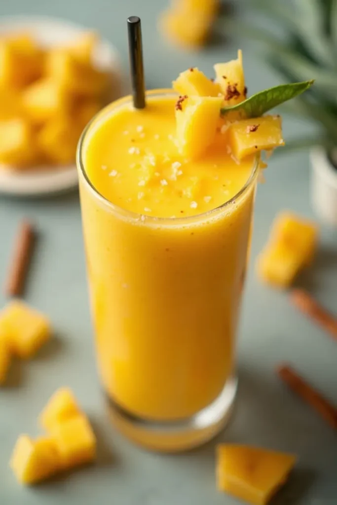Mango Pineapple Tropical Smoothie
