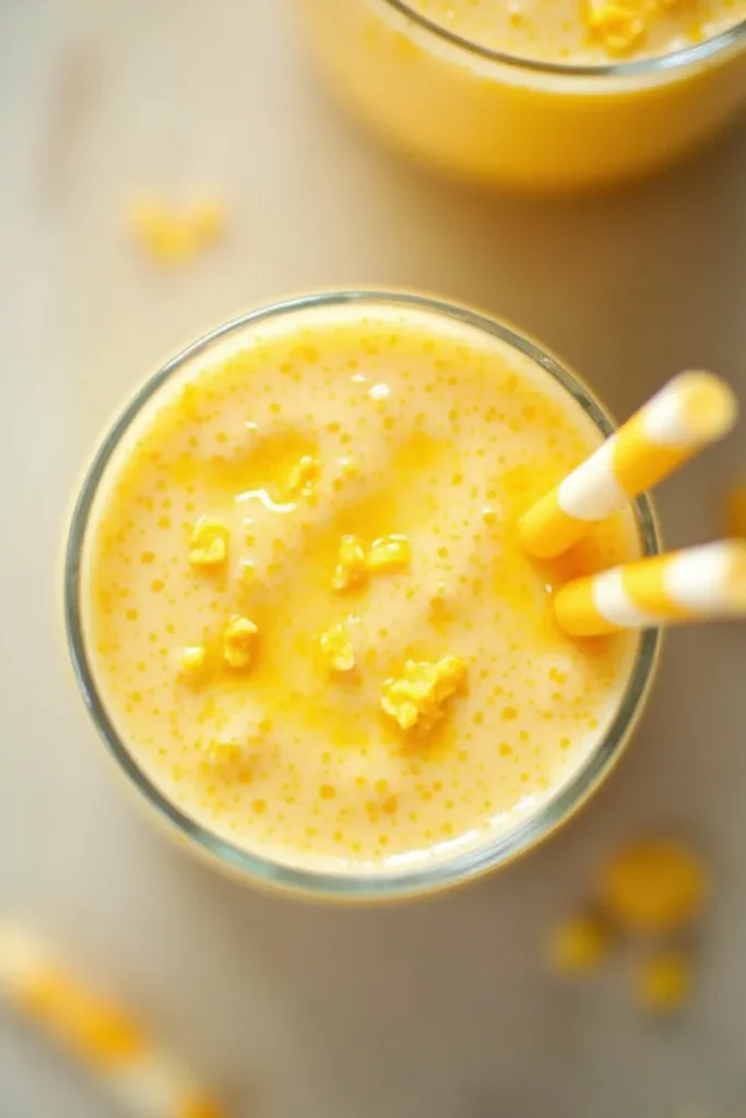 Mango Pineapple Yogurt Smoothie