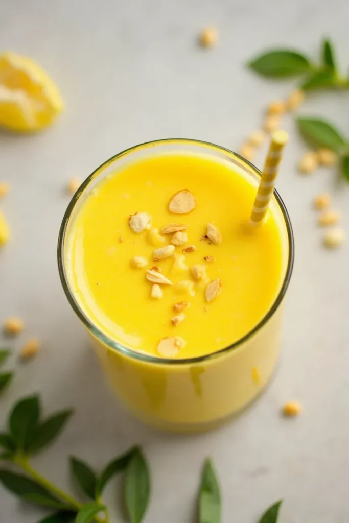 Mango Pineapple Yogurt Smoothie
