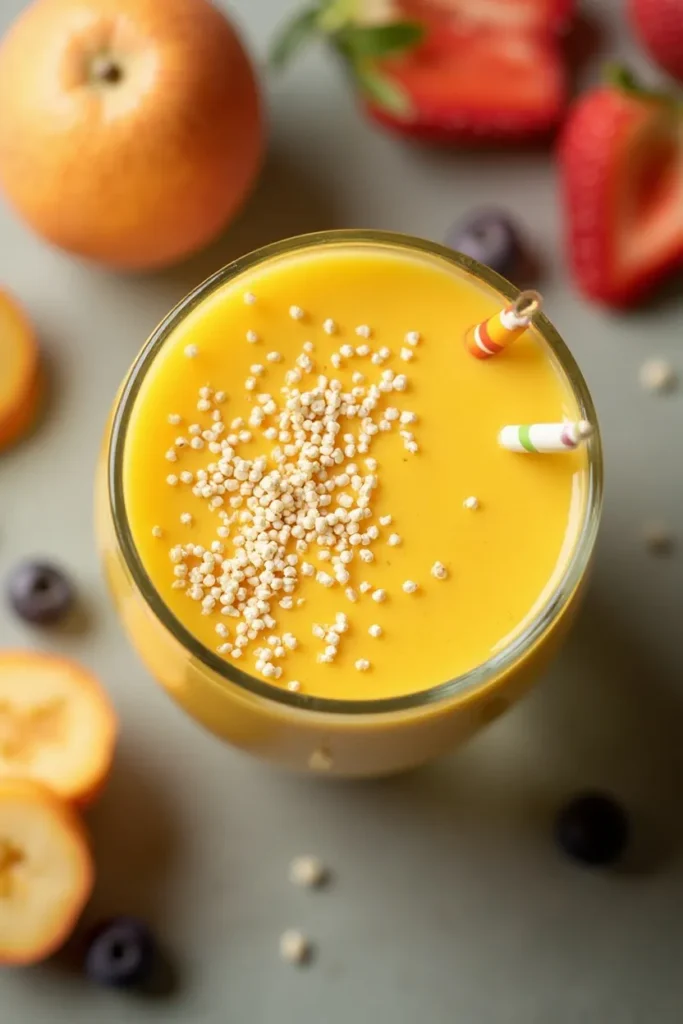 Mango Yogurt Breakfast Smoothie