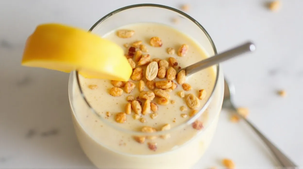 Mango Yogurt Breakfast Smoothie