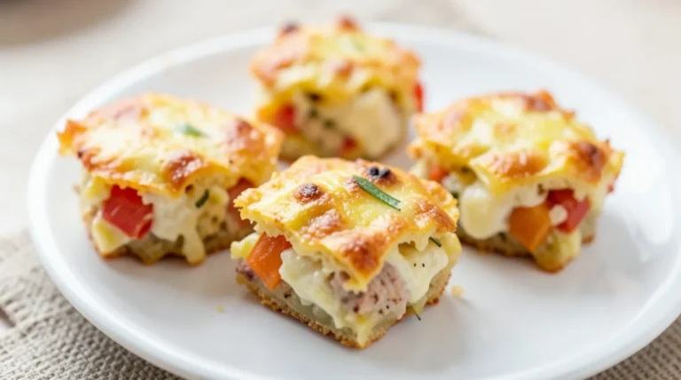 Mini Chicken & Cheese Quesadilla Bites