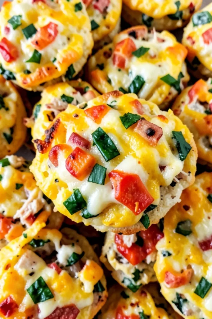 Mini Chicken & Cheese Quesadilla Bites