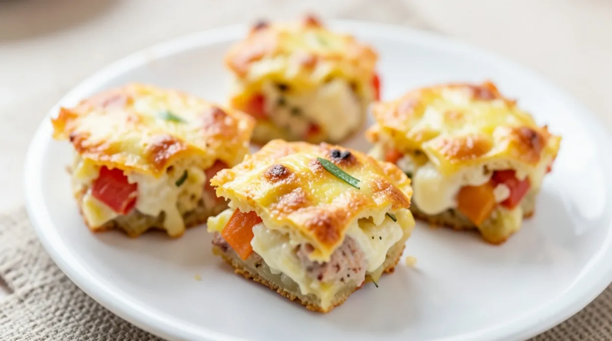 Mini Chicken & Cheese Quesadilla Bites