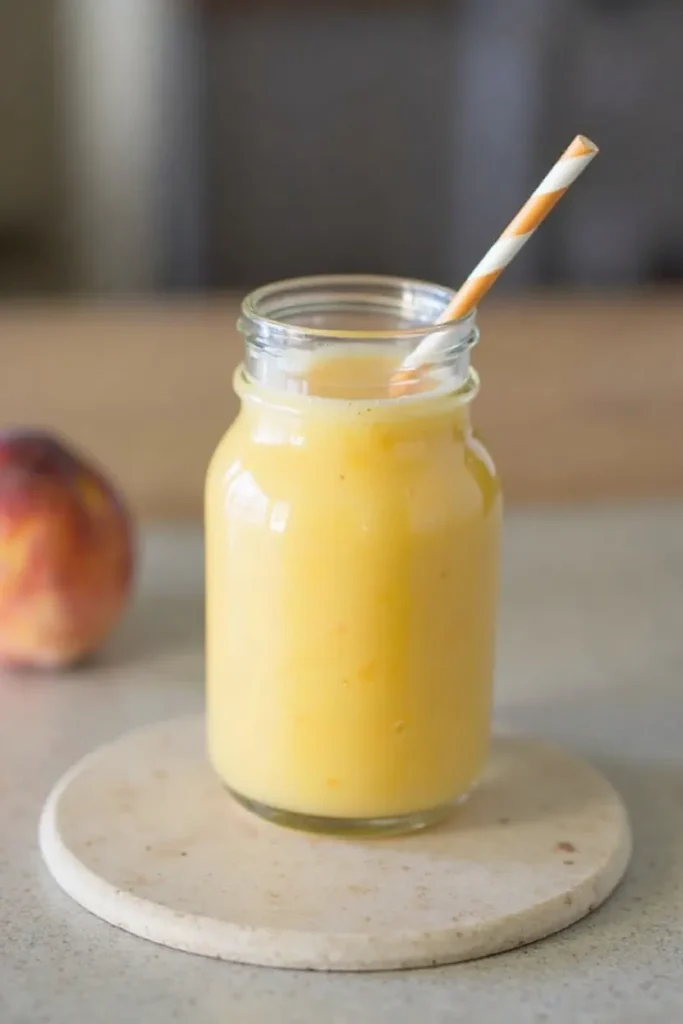 Peach Mango Sunshine Smoothie