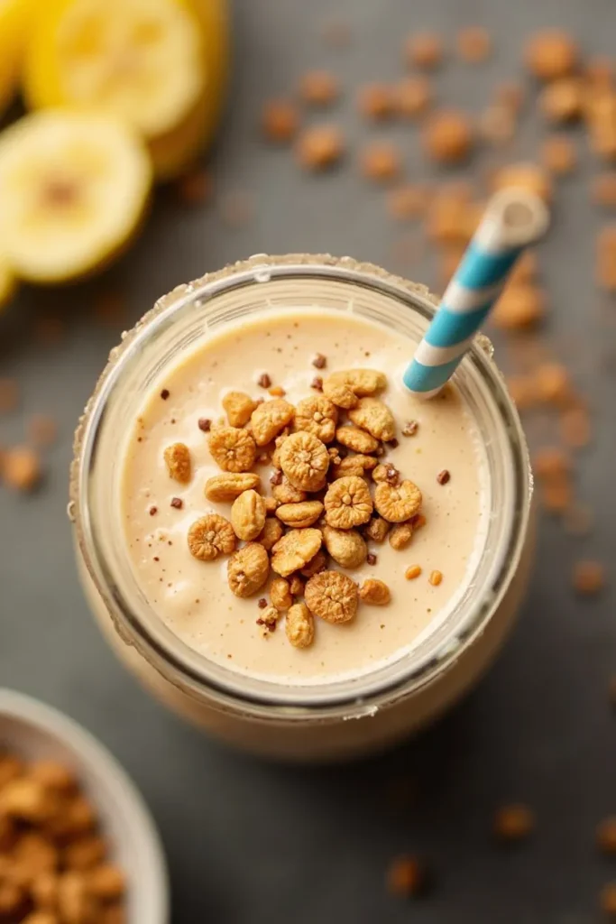 Peanut Butter Banana Energy Smoothie
