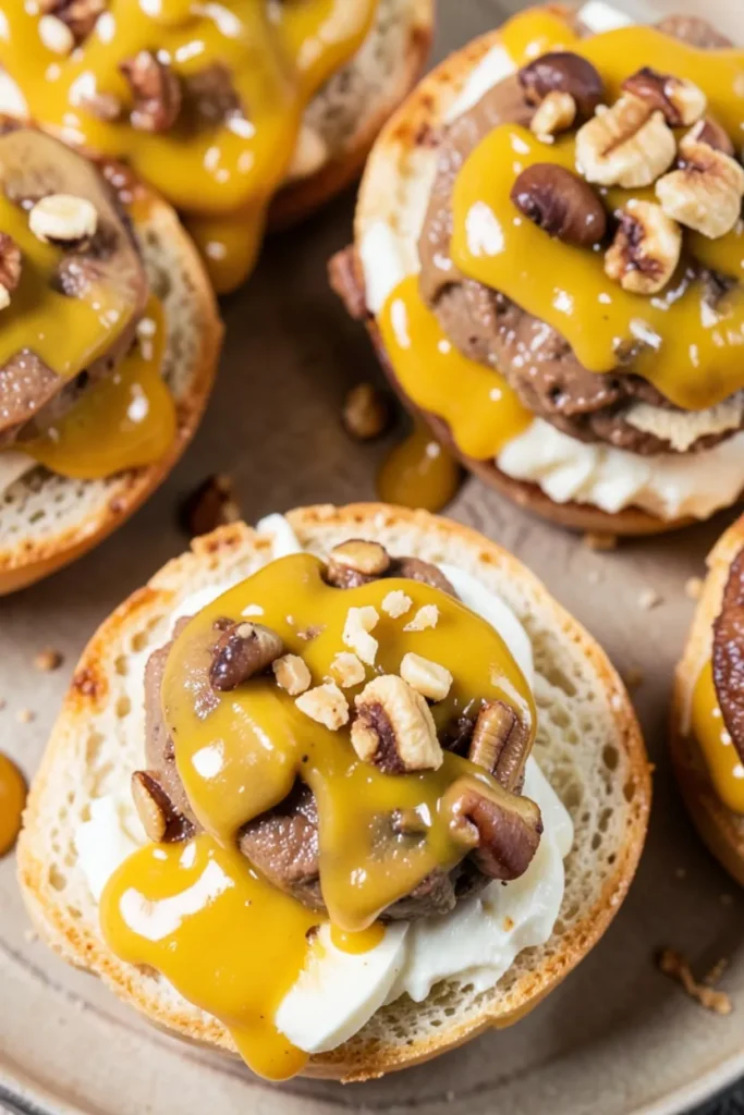 Peanut Butter Banana Mini Sandwiches