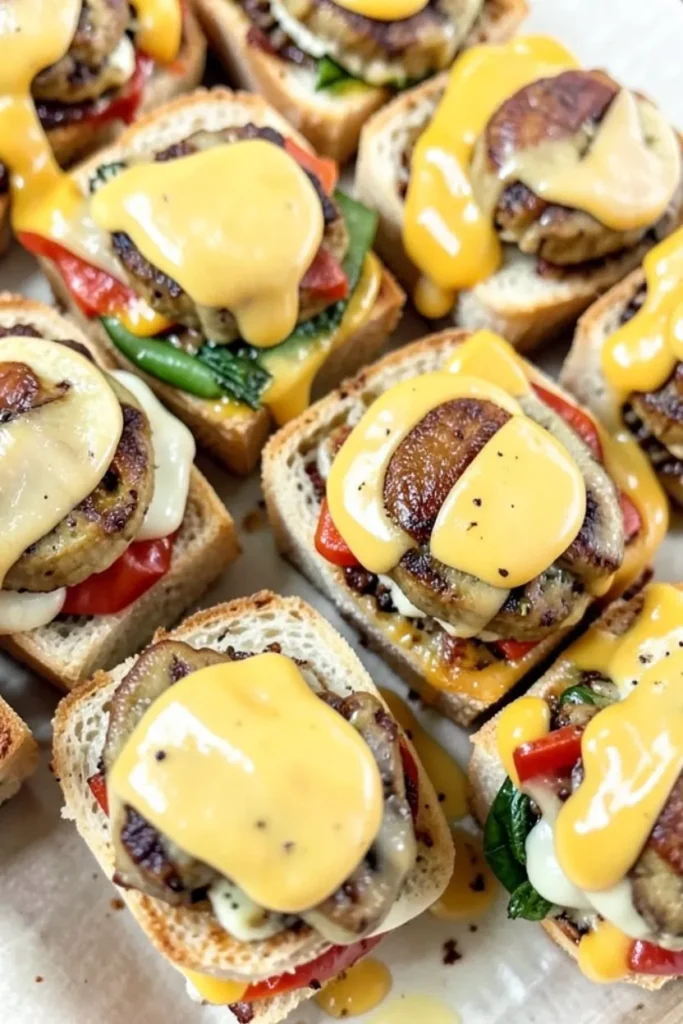 Peanut Butter Banana Mini Sandwiches