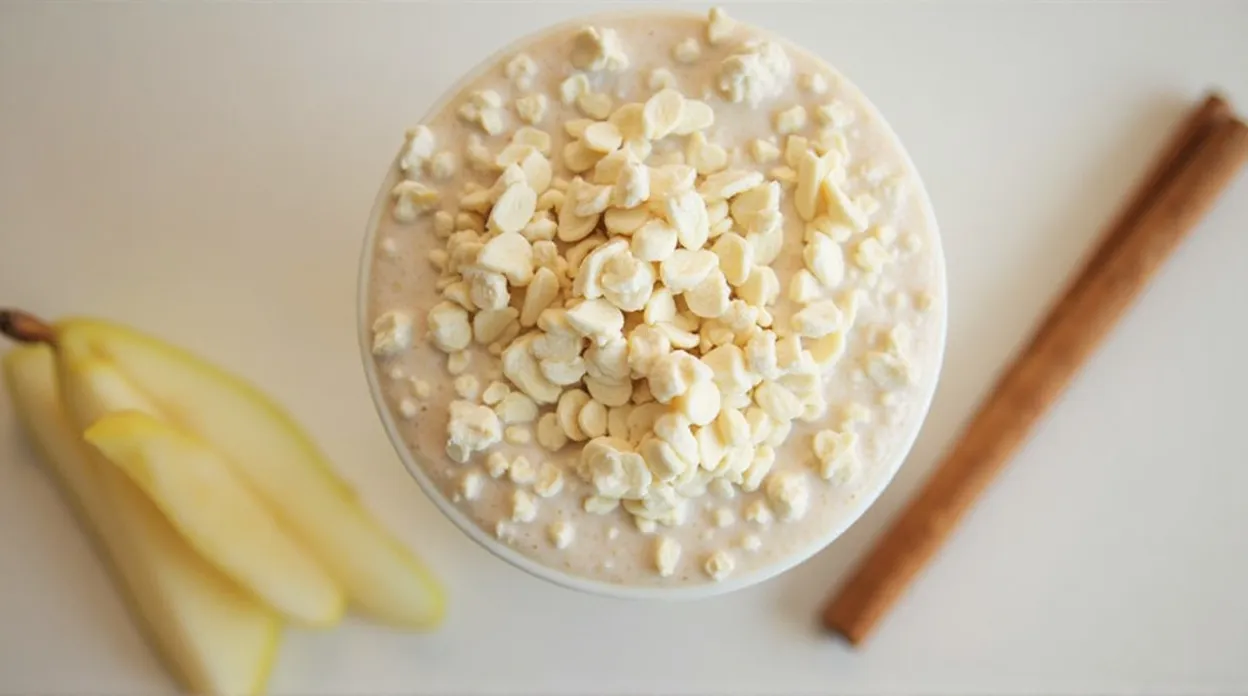 Pear Cinnamon Oat Smoothie