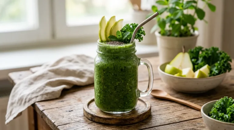 Pear and Kale Smoothie