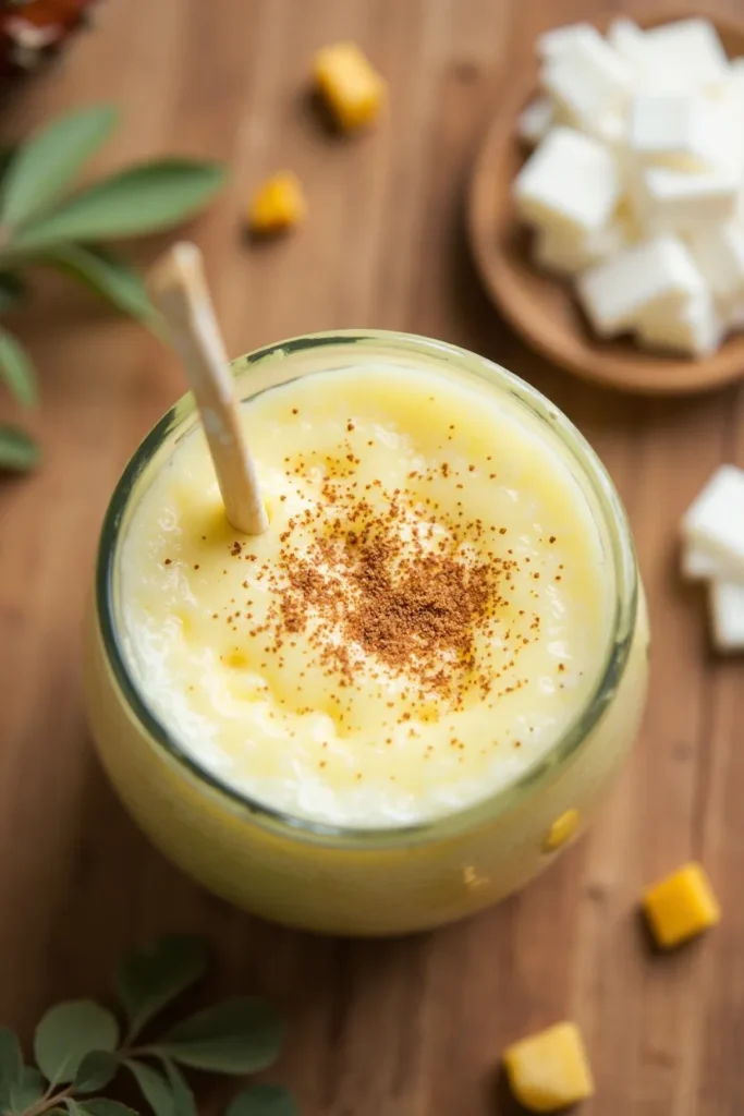 Pineapple Coconut Morning Smoothie