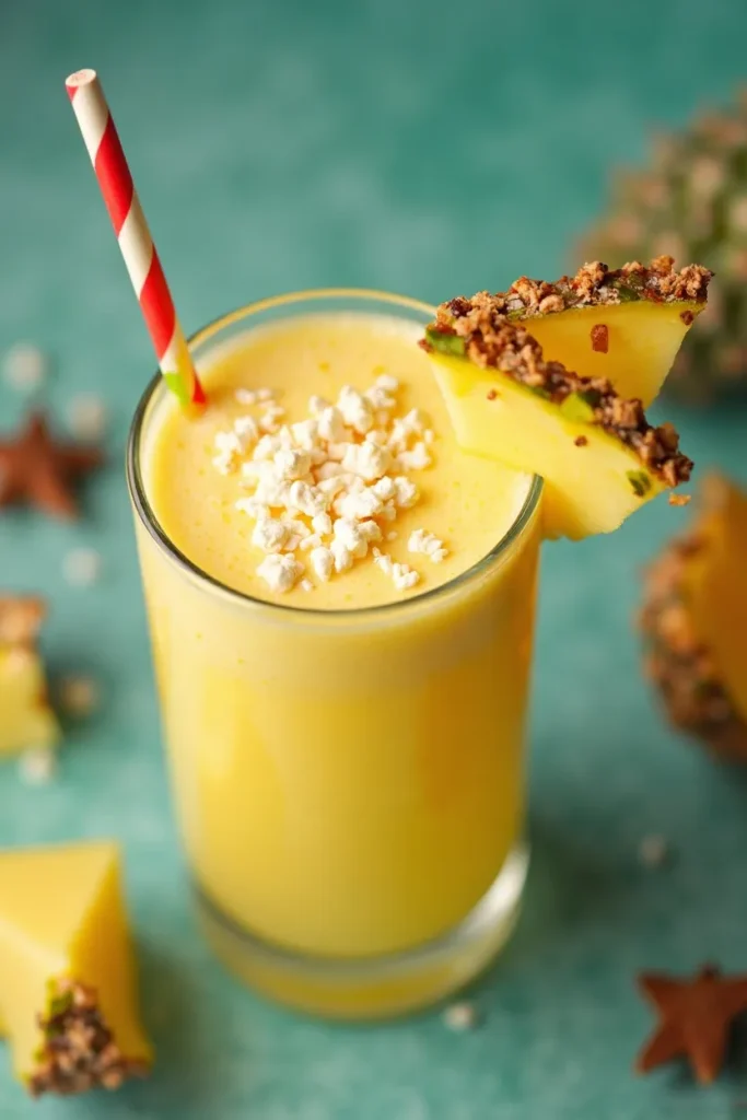 Pineapple Coconut Paradise Smoothie
