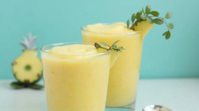 Pineapple Coconut Paradise Smoothie