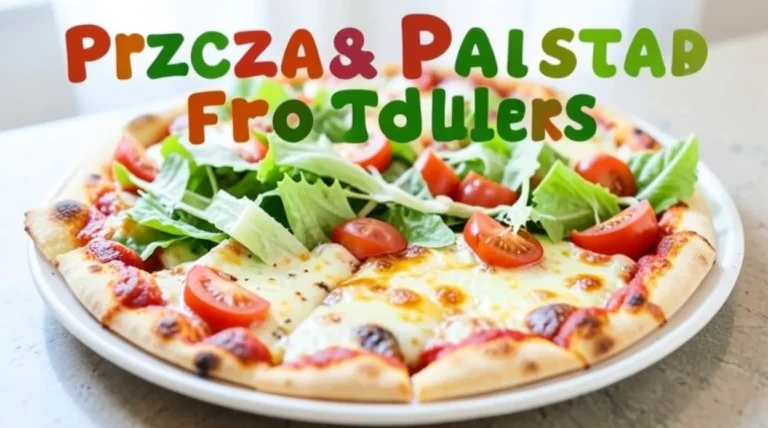Pizza Pasta Salad for Toddlers