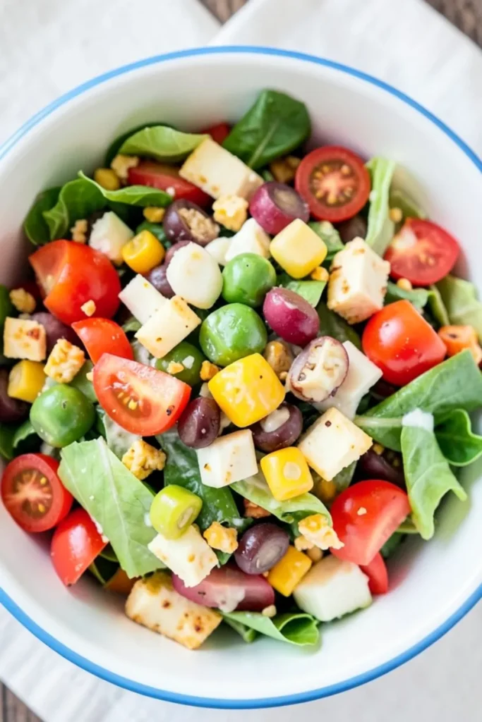 Pizza Pasta Salad for Toddlers