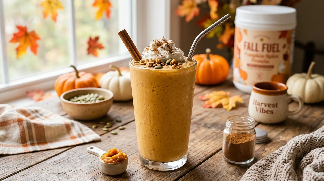 Pumpkin Spice Protein Smoothie
