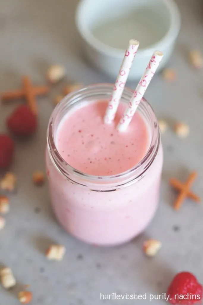 Raspberry Coconut Cream Smoothie