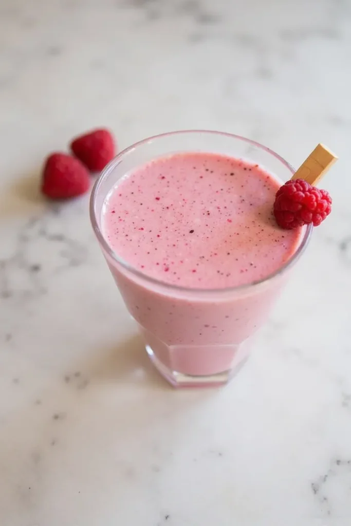 Raspberry Coconut Cream Smoothie