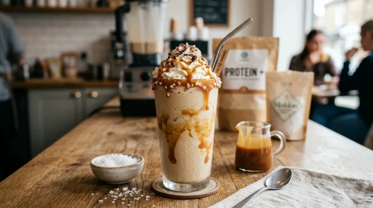 Salted Caramel Protein Shake