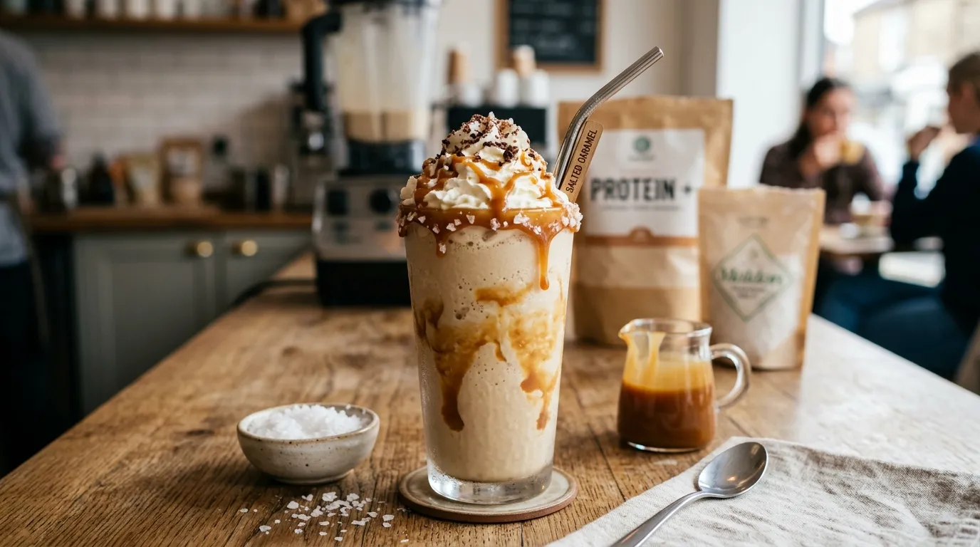 Salted Caramel Protein Shake