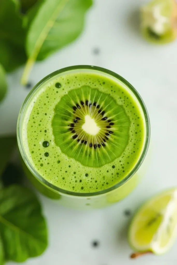 Spinach Kiwi Energy Smoothie