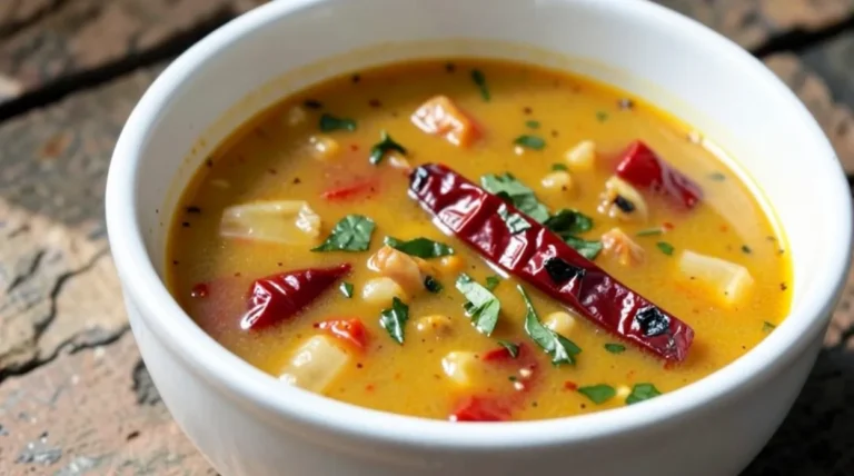 Summer Soup with Roasted Red Pepper