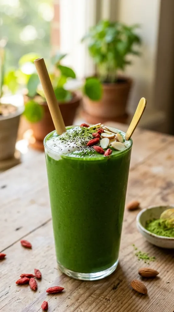 Supercharged Matcha Smoothie