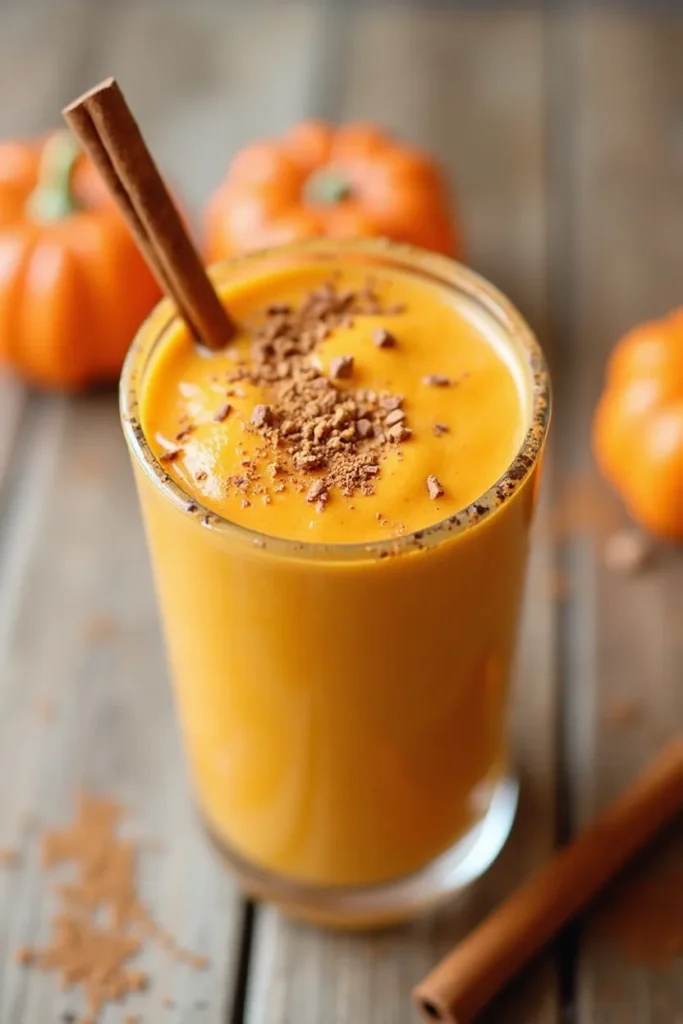This Pumpkin Apple Spice Smoothie Is Basically Autumn in a Glass