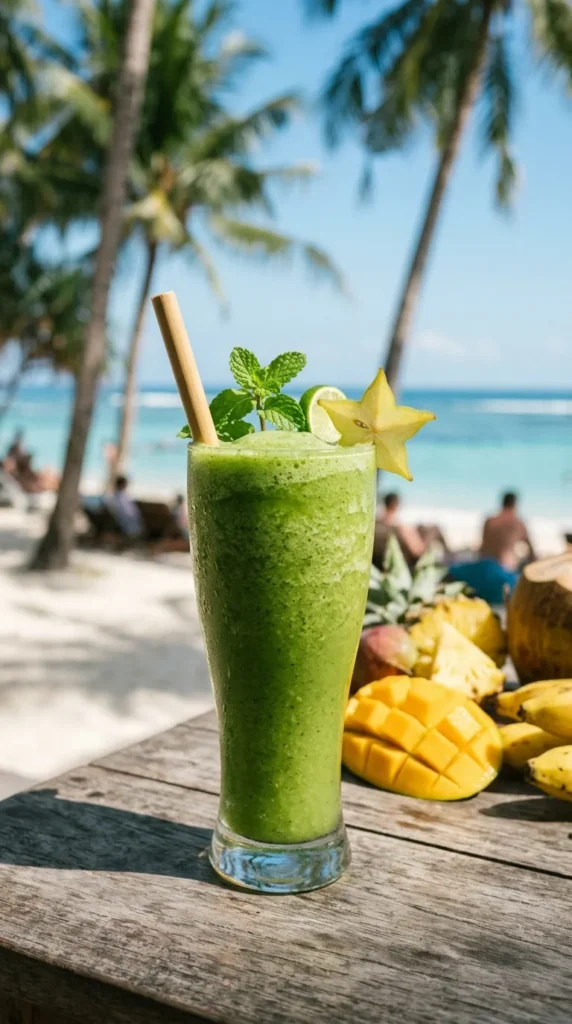 Tropical Green Smoothie Will Make You Forget All Other Smoothies