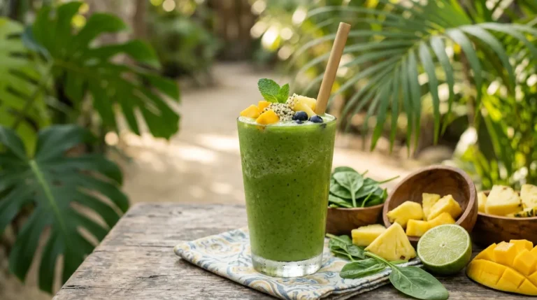 Tropical Green Smoothie Will Make You Forget All Other Smoothies