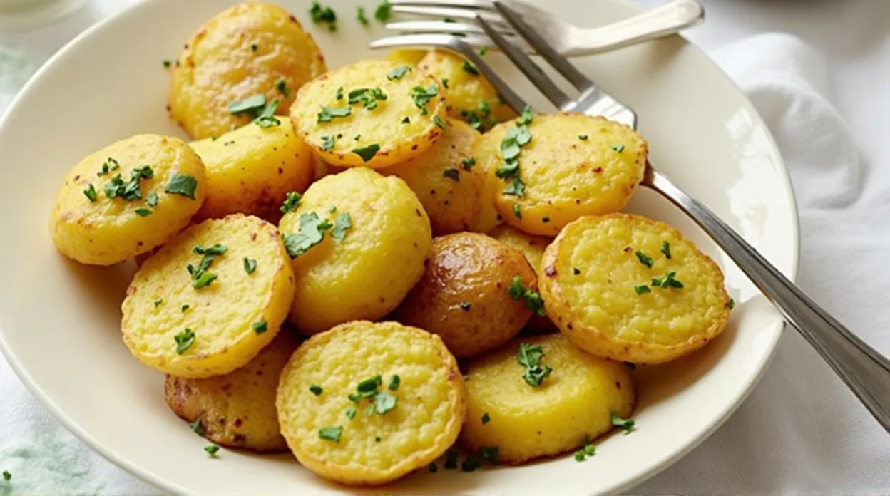 Vegan Breakfast Potatoes with Garlic and Herbs
