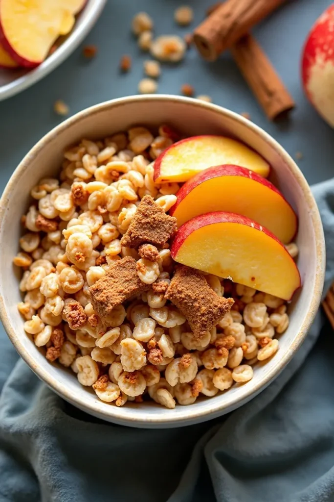 Vegan Cinnamon Apple Breakfast Oats