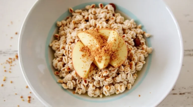 Vegan Cinnamon Apple Breakfast Oats
