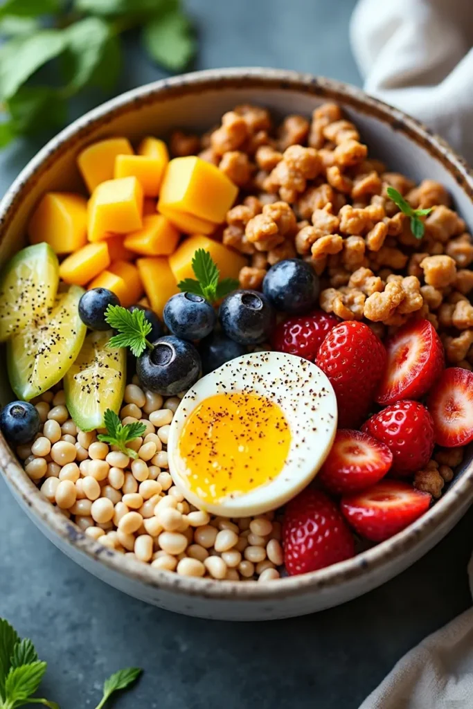Vegan High-Protein Breakfast Bowl