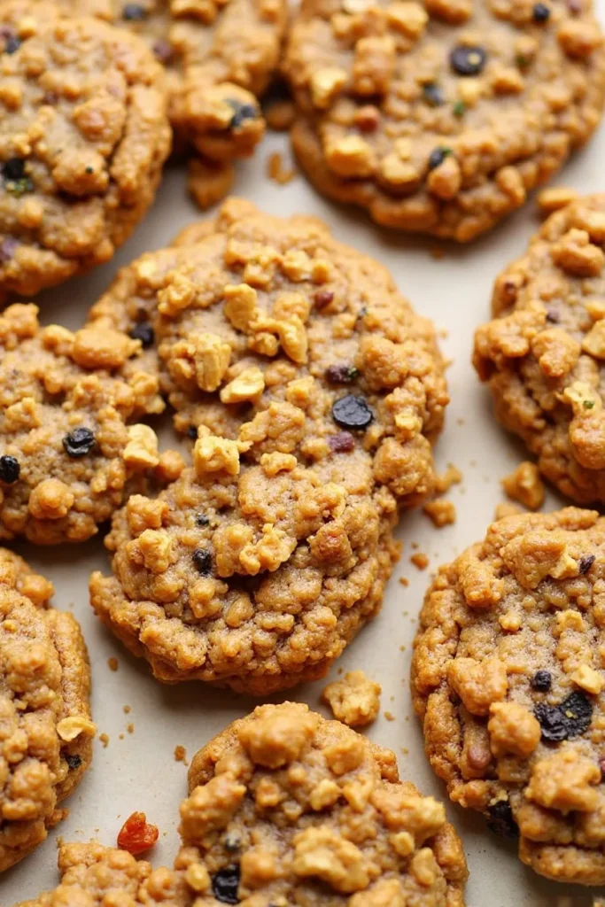 Vegan Peanut Butter Breakfast Cookies