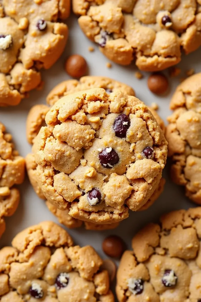Vegan Peanut Butter Breakfast Cookies