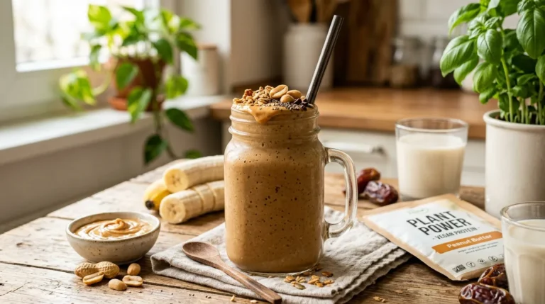 Vegan Peanut Butter Power Shake