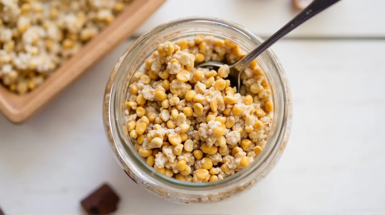 Vegan Pumpkin Spice Overnight Oats