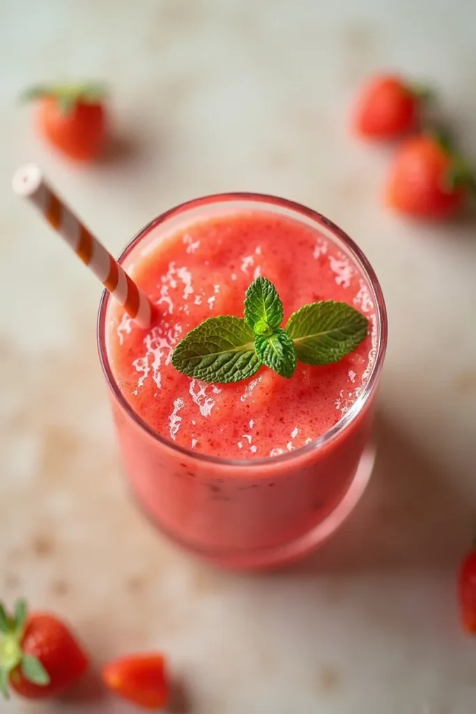 Watermelon Mint Cooler Smoothie