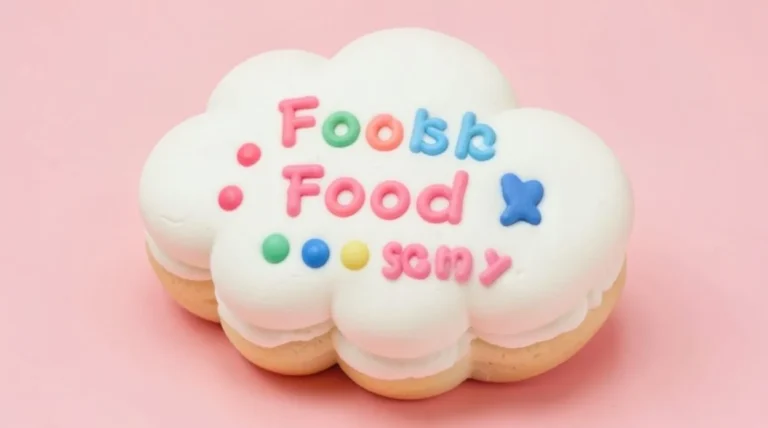 Whimsy Food Cloud-Shaped Vanilla Meringues
