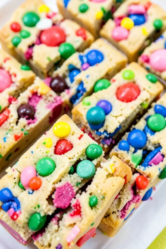 Whimsy Food Fairy Bread Cookie Bars
