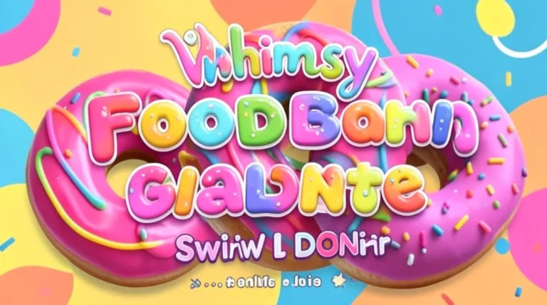 Whimsy Food Galaxy Swirl Donuts