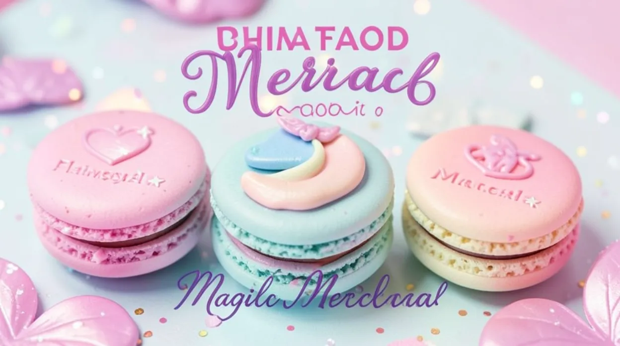 Whimsy Food Magical Mermaid Macarons
