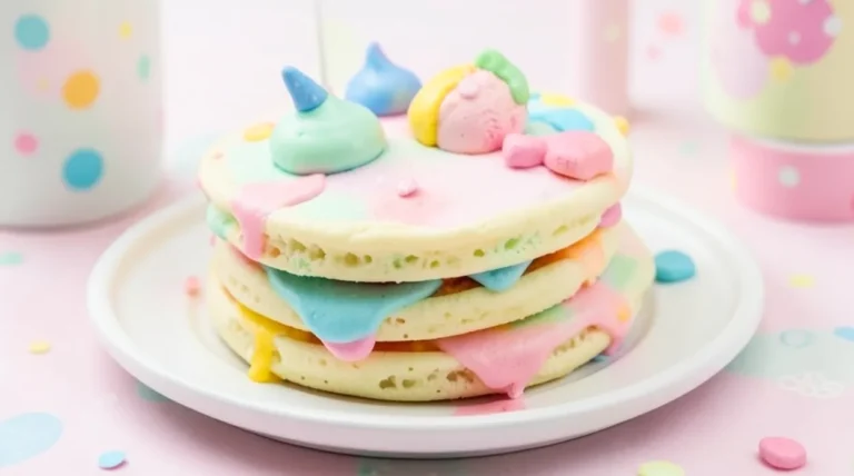 Whimsy Food Pastel Marshmallow Pancakes