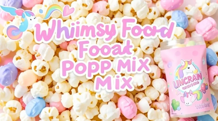 Whimsy Food Unicorn Popcorn Mix